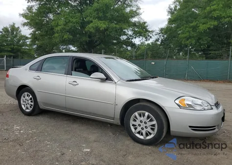 2006 Chevrolet Impala Police from USA, damaged, VIN 2G1WS551169359903